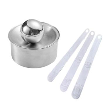 Imagem de Bothyi Máquina de fazer massa de dumpling, prensa para massa de dumpling, acessório prático, e multifuncional em aço inoxidável.