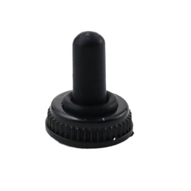 Imagem de SAAWEE 5 peças / 10 peças interruptor de botão de 6 mm vermelho mts-123 interruptor de alternância de cabeça móvel de redefinição lateral dupla 3 pinos botão micro basculante de 3 marchas (tampa