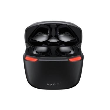 Imagem de Fone de Ouvido Gamer TWS Havit TW929 Pro, Bluetooth 5.3, Cancelamento de Ruído-TW929 Pro Black-Unissex