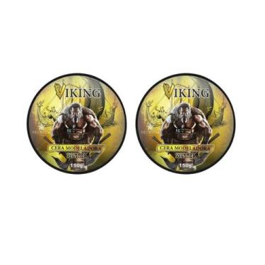 Imagem de Cera Modeladora Viking 150G Matte - Kit Com 2Un