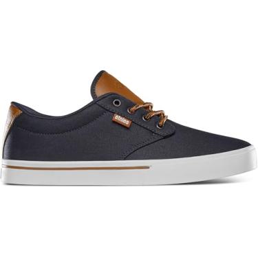 Imagem de Etnies Jameson 2 estilo skate sustentável, bojo reforçado, sensação acolchoada, tênis para uso diário, vegano, Azul marinho/branco/azul, 37