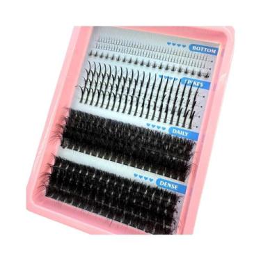 Imagem de Cílios Postiços À Prova d'Água Em 15 Grupos, Cílios Inferiores Com Pon