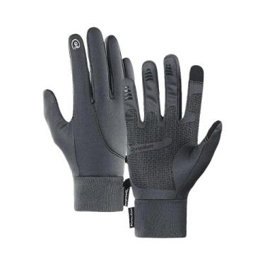 Imagem de Luvas Térmicas De Ciclismo Para Homens E Mulheres, Impermeáveis, Com T