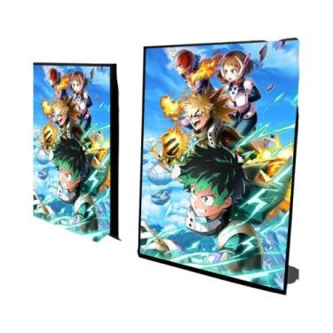 Imagem de Pôsteres De Anime My Hero Academia, Adesivos Kawaii Em Papel Branco, D
