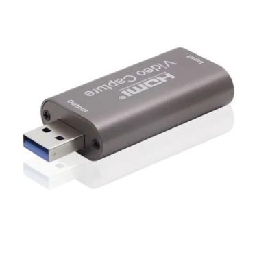 Imagem de Mini Adaptador 4k 1080p Hdmi Para Usb 3.0 Placa Captura Vídeo