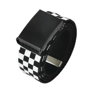 Imagem de Cinto Tático Unissex De 38cm Em Lona, Cinto Casual De Luxo Para Jeans 