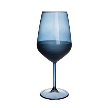 Imagem de Taça Copa E Cia Duo 490ml Em Vidro Azul Navy