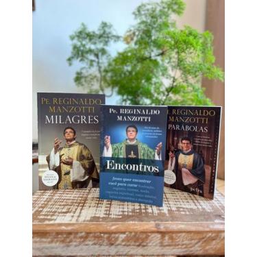 Imagem de Kit 3 Super Livros Padre Reginaldo Manzotti - Artigo Religioso - Divin