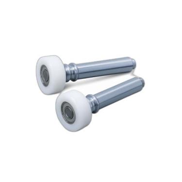 Imagem de Roldana guia lateral 18x48 nylon c/rolamento portao basculante 2 pçs j