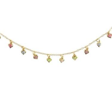 Imagem de Tornozeleira Feminino BLV Banhado a Ouro Virginia Cor:;Tamanho:UN-Unissex