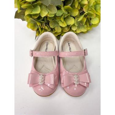 Imagem de Sapatilha Flor Di Mila Charlote Rosa para Meninas, Carnation pink, 17