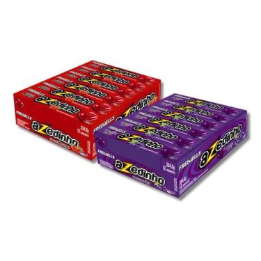 Imagem de Kit Bala Azedinha Freegells Morango Uva 2 Unidades