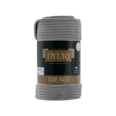 Imagem de Cobertor Casal Jolitex Dyuri Com Sherpa Ultra Macio 180x220cm, Cinza, 