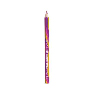 Imagem de Lápis de Cor Jumbo Tris Rainbow Colors com Mina Macia Formato Grosso 1 Unidade Roxo Ama...