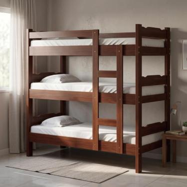 Imagem de Treliche Reforçada Em Madeira Maciça Grade Proteção Repleta