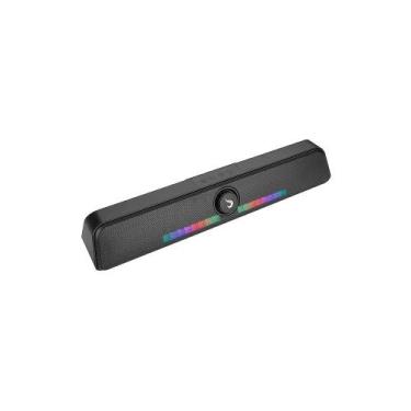 Imagem de Caixa de Som Gamer Rise Mode Aura Sound S6, RGB Rainbow, Bluetooth, 5W