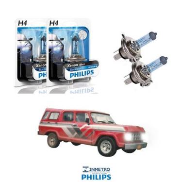 Imagem de Lâmpadas Farol GM D-10 Philips H4 BlueVision