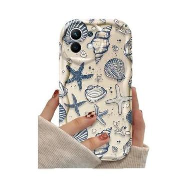 Imagem de Capa De Telefone Com Organismos Marinhos Coloridos Para Xiaomi POCO X7