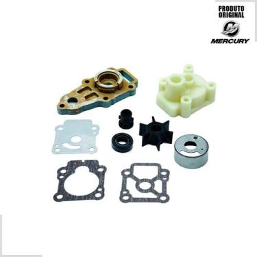 Imagem de 803750a03 Kit Reparo Bomba Dágua Original Mercury 8hp