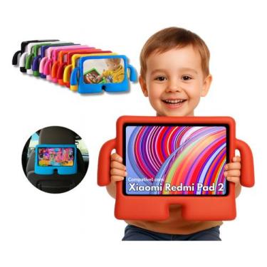 Imagem de Capa Infantil Bracinhos + Película Para Redmi Pad 2 - Genérica, Sortid