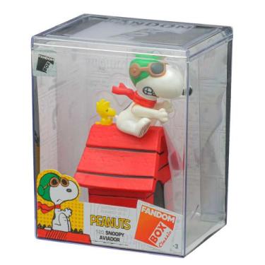 Imagem de Fandom Box Snoopy Na Casinha Brinquedo Coleção Peanuts Miniatura Em Vi