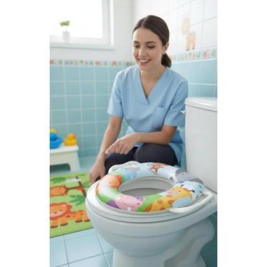 Imagem de Redutor Assento Infantil Penico Safari Criança 3+ Segura - Congratulat