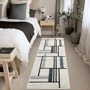 Imagem de 2 Tapete Quarto Beira Cama Passadeira 57x180 Js Re Nap M60 - IDEALIZA,
