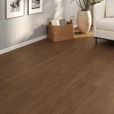 Imagem de Piso Vinílico Em Manta PVC 0,7mm Imita Madeira 36m² Fosco - Unix Tapet