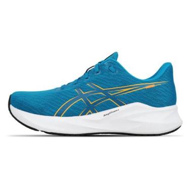 Imagem de Tênis ASICS Versablast 4 - Masculino - Azul/Laranja, 40