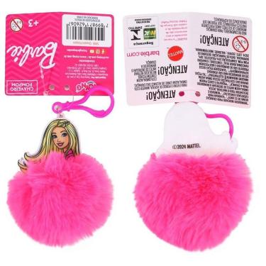 Imagem de Chaveiro Toyng Barbie Pompom Tamanho Único Leve Estiloso para Meninas