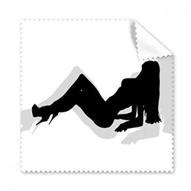 Imagem de Pano de limpeza de óculos para tela de telefone com contorno de biquíni, 5 peças