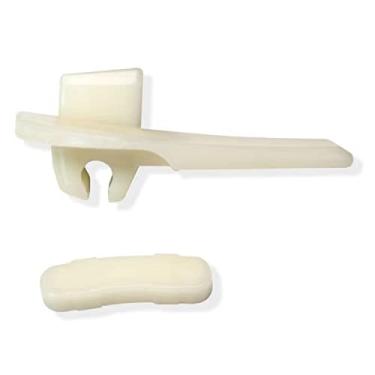 Imagem de Inserção de plástico para trocador de pneu | Protetor de aro de nylon para montagem de cabeça de solavanco, parte de máquina de pneu | Protetor de cauda | Kit de acessórios de proteção para reparo de pneus, 22 WKSEwandor branco EWDR_MFNCN_633696370340_KY01001022-01