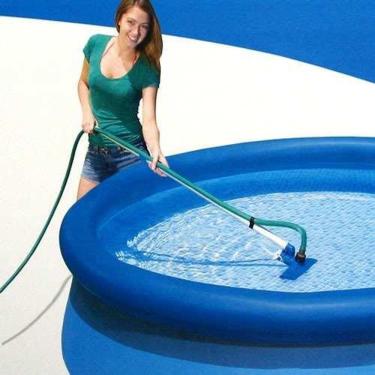 Imagem de Kit De Limpeza Manutenção Piscina Intex Aspirador Peneira