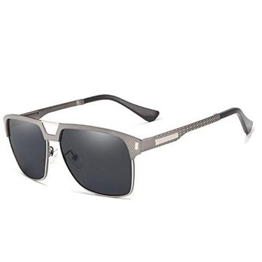 Imagem de Óculos de Sol Masculino BARCUR Design Quadrado Luxuoso Proteção uv400