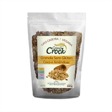 Imagem de Granola de Aveia, Coco e Amêndoas Sem Glúten Leve Crock 200g