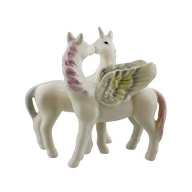 Imagem de Unicorn and Pegasus Atrativa Saleiro e Pimenta Shakers da Pacific Giftware