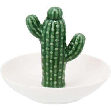 Imagem de KAKTUS ADORNO 9x11x11cm CERÂMICA VERDE CACTO