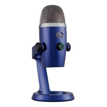 Imagem de Microfone Condensador Blue Yeti Nano Vivid Blue Usb