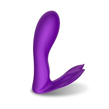 Imagem de Vibrador 10 Velocidade Sem Fio Controle Remoto Clitóris Estimulação Eróticos Brinquedos Sexuais Zatla Shop (Roxo)