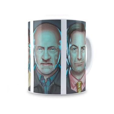 Imagem de Caneca Personalizada Porcelana Breaking Bad 325 Ml