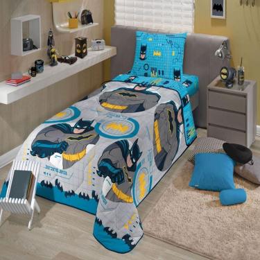Imagem de Edredom Solteiro Infantil Batman II Microfibra Lepper