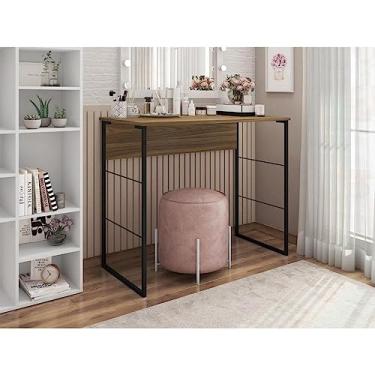 Imagem de Penteadeira Industrial 90,6cm Steel Caemmun Preto/mel