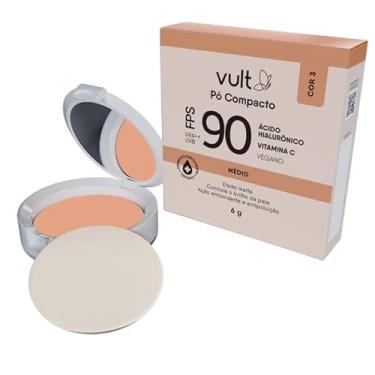 Imagem de Pó Compacto Facial Médio Cor 03 FPS 90 Vult 6g