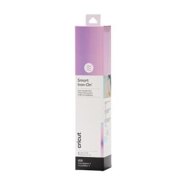 Imagem de Cricut Vinil de transferência de calor para projetos HTV Smart Iron On - 33 cm x 2,7 m - Compatível com Cricut Explore 3/Maker 3 - Azul