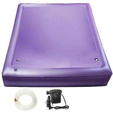Imagem de Colchão para cama de água Youaide - PVC, Macio, Roxo, Full, 147 x 75 x 7,9 cm