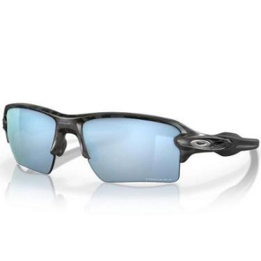 Imagem de Óculos de Sol Oakley Flak 2.0 XL Matte Black Camo W/ Prizm Deep Water Polarized-Masculino