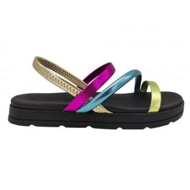 Imagem de Sandália Moleca Papete Feminina Tratorada 5490.104-Feminino