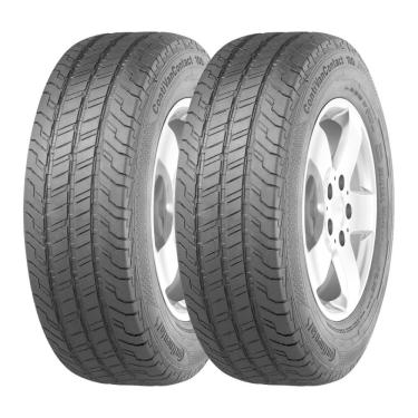 Imagem de Kit 2 Pneus Continental Aro 16C 215/65R16C ContiVanContact 100 6 Lonas 106/104T