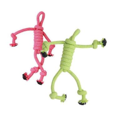 Imagem de Brinquedo Nabi Mordedor Corda 32 cm para Cães - Cores Sortidas - Napi