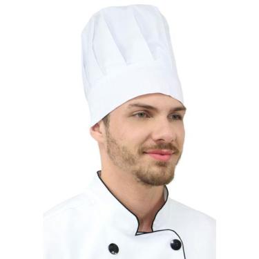 Imagem de Chapéu Chefe de Cozinha - DEMORGAN, Branco, UN